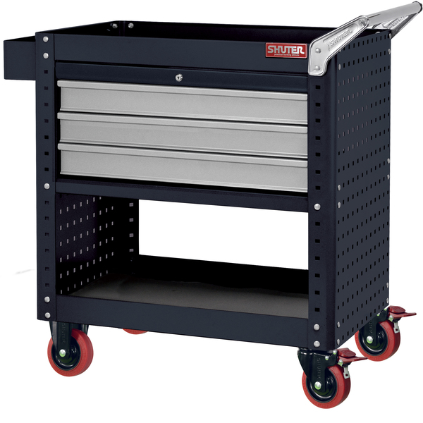 Shopsol Heavy Duty Utility Cart with (3) Modular Drawers 1010640